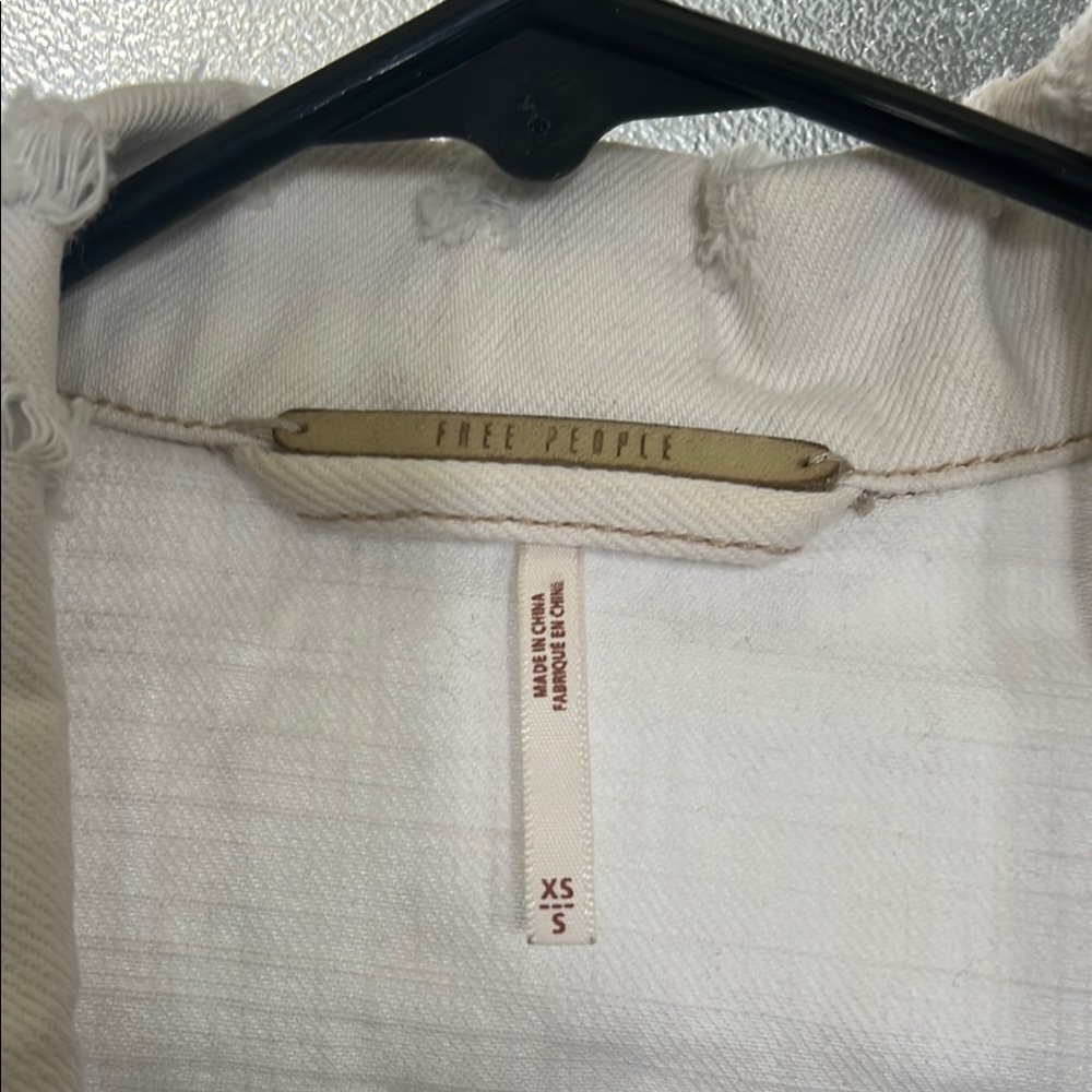 Free People White Top